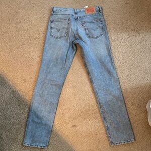 Levi's Men's Light Blue Straight Jeans